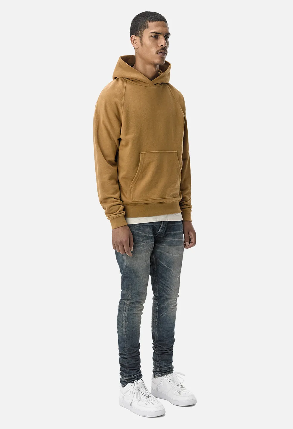 Raglan Hoodie / Gold