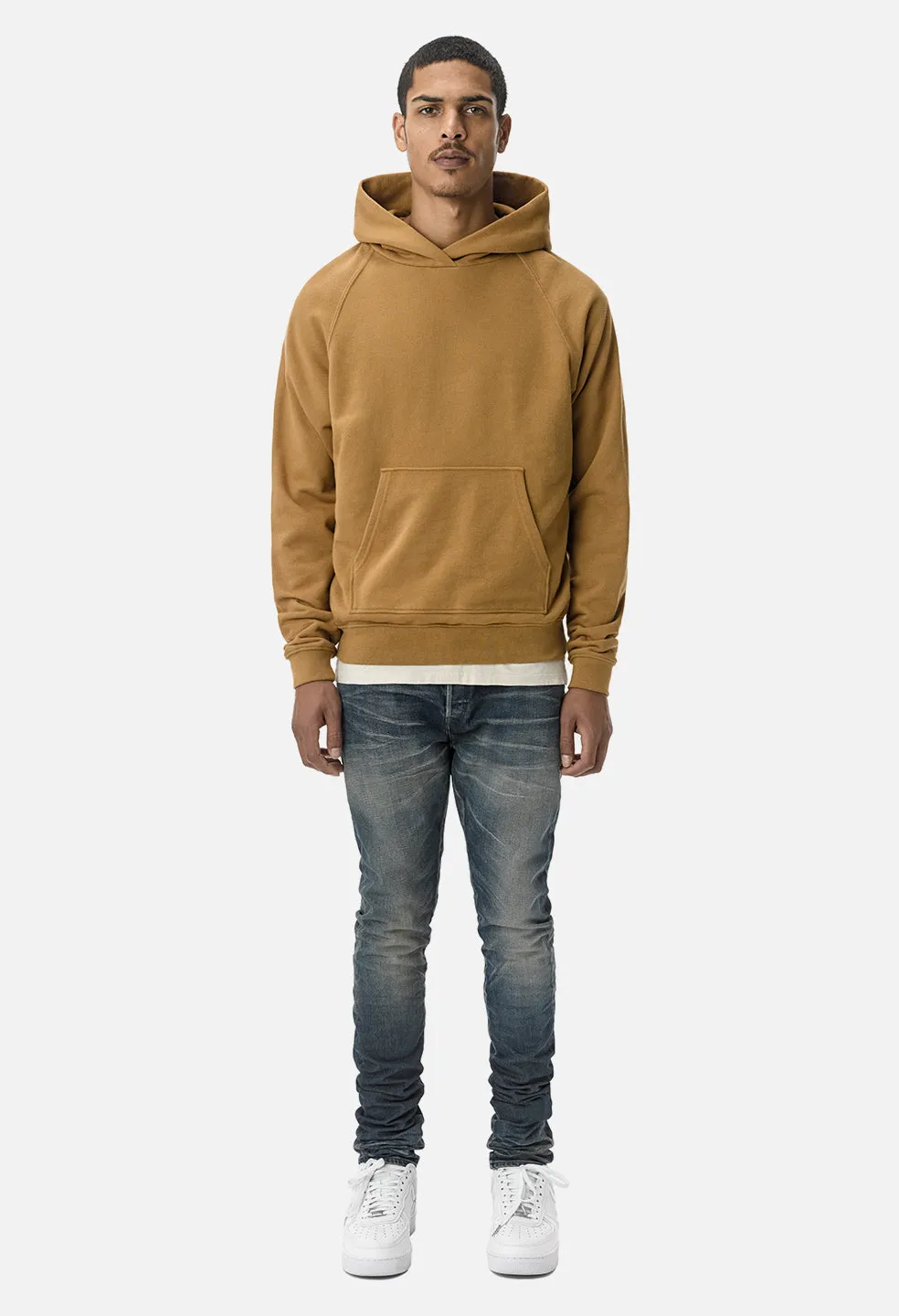 Raglan Hoodie / Gold