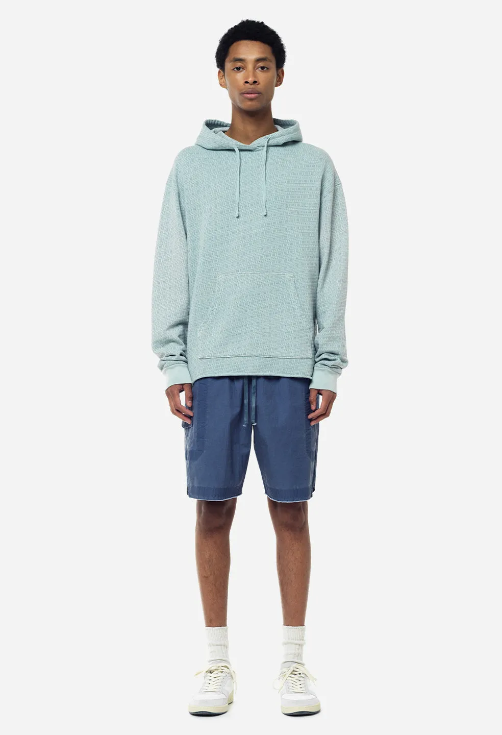 Raw Edge Jacquard Pullover / Shallow