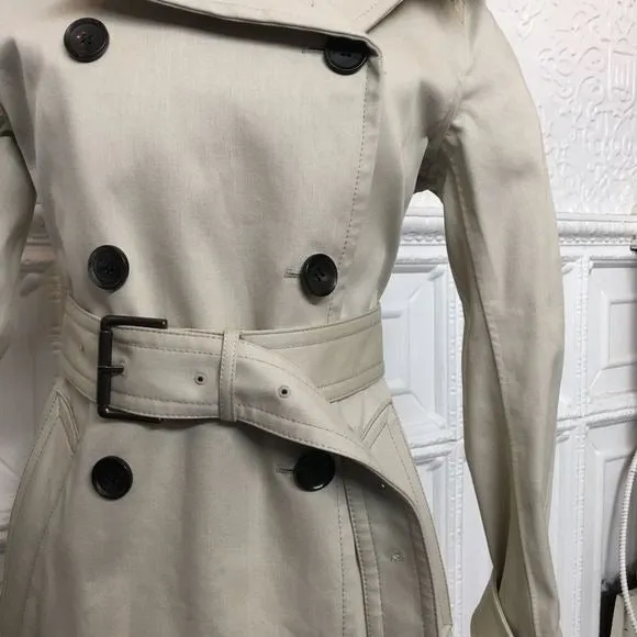 RealRaccoonFur Coach Trench Coat NWT