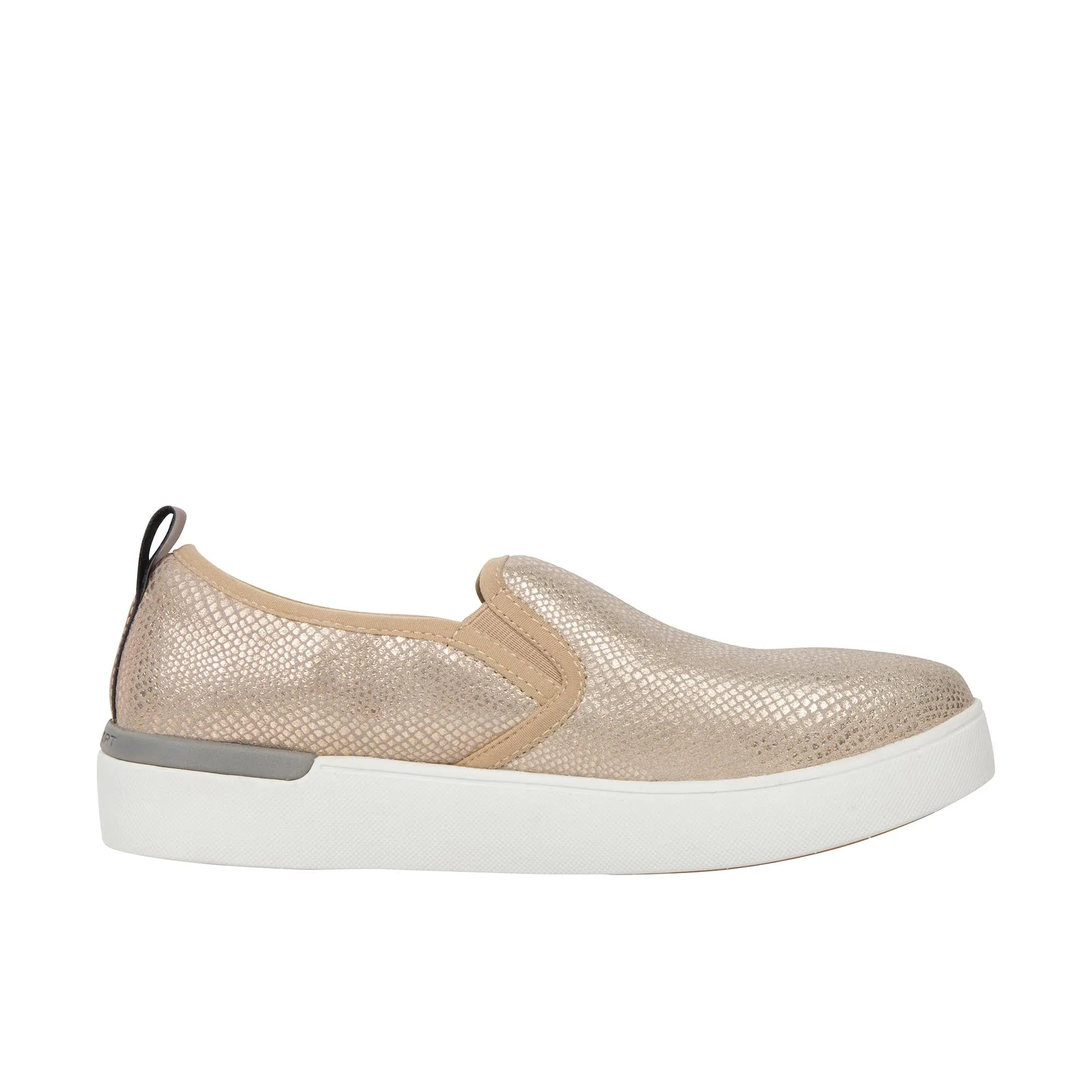 Rockport Work Womens Parissa Slip On Composite Toe Gold