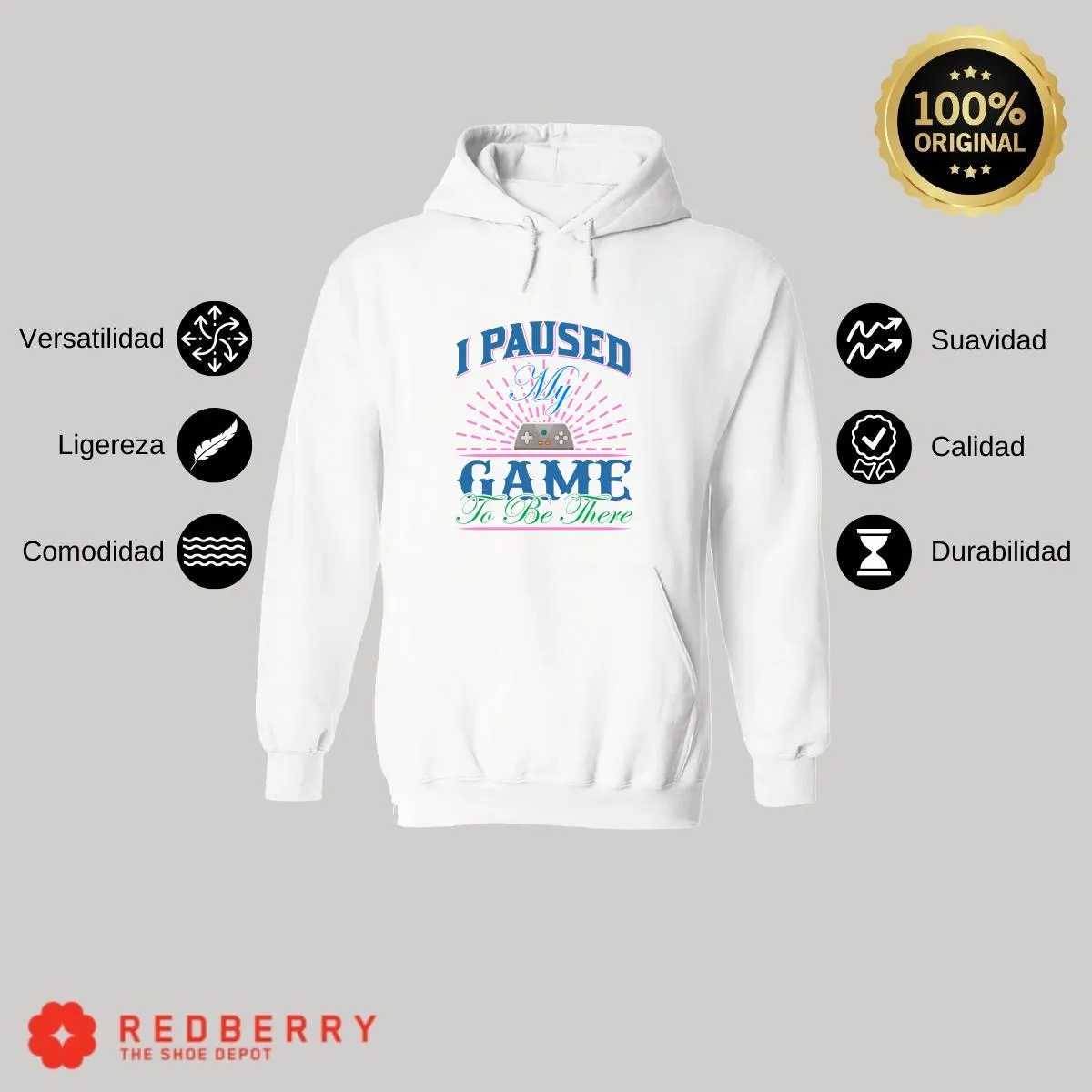 Sudadera Hombre  Hoodie Gamer Videojuegos Frases 011