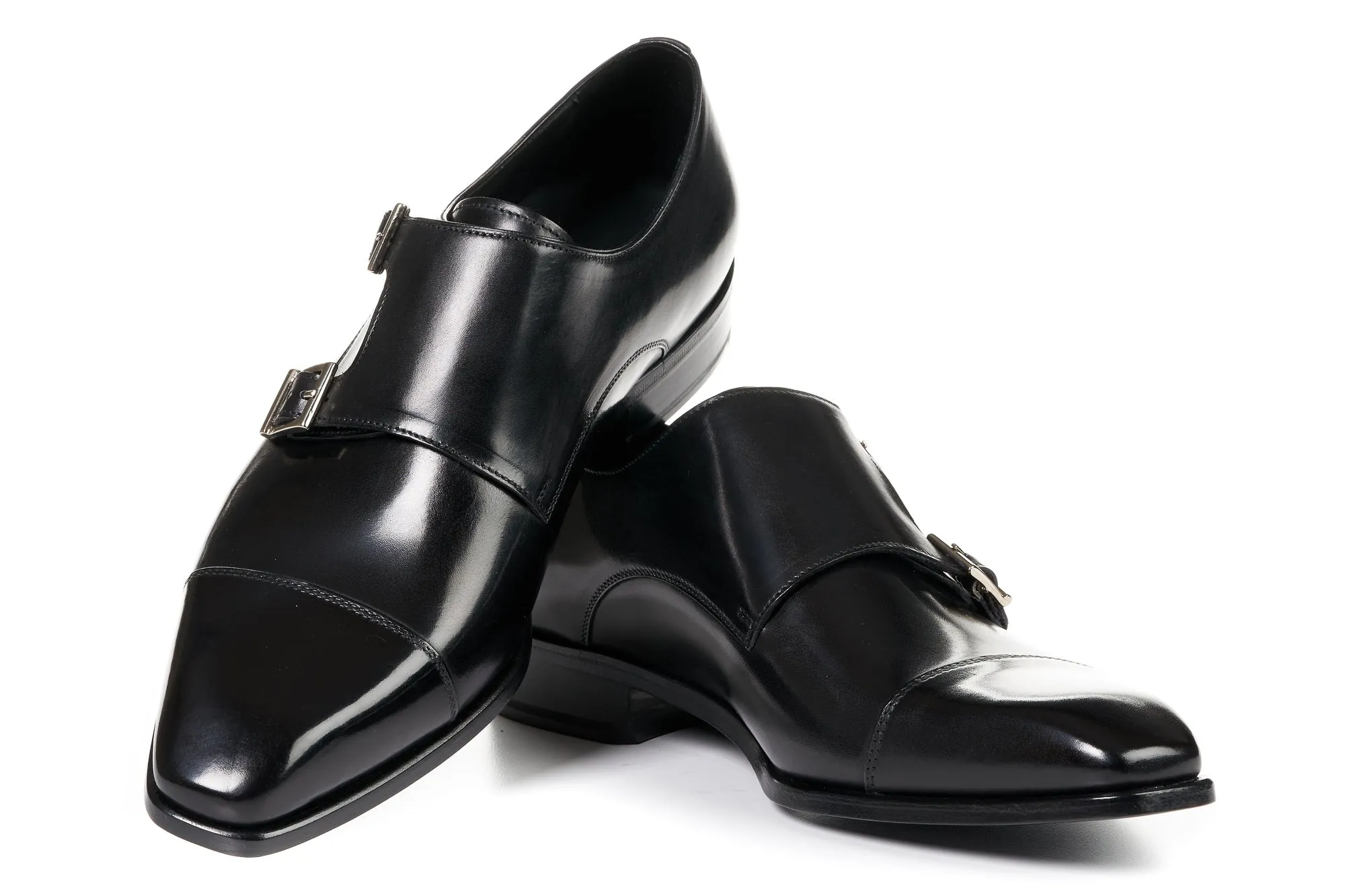 The Burton Double Monk Strap - Nero