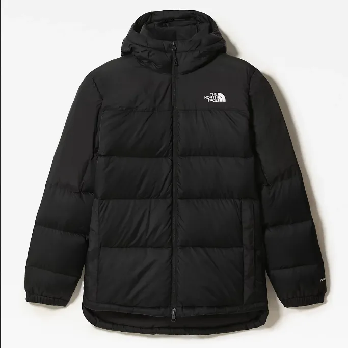 The North Face men's down jacket with hood Diablo Down Hood NF0A4M9LKX7 black