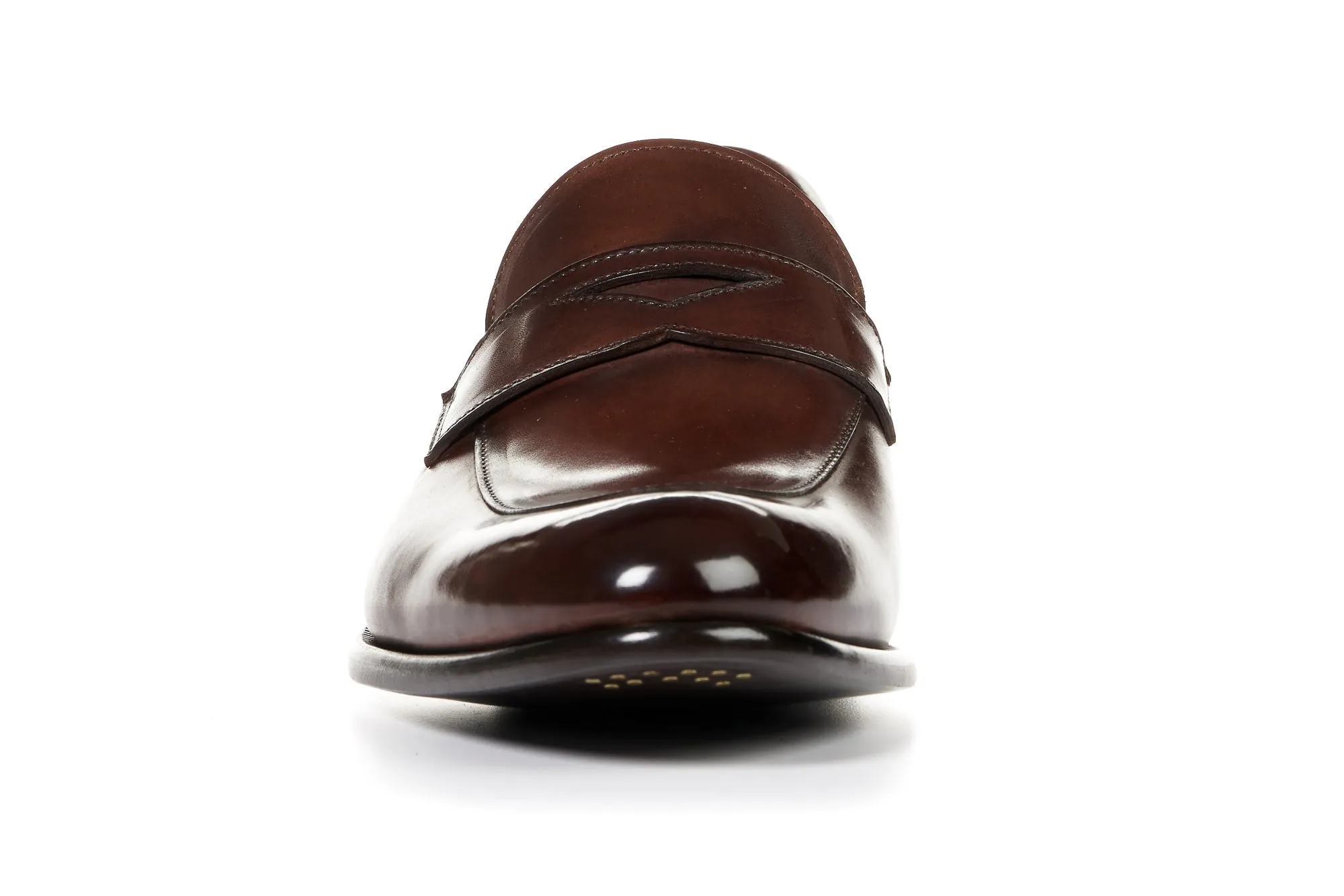 The Stewart Penny Loafer - Marrone