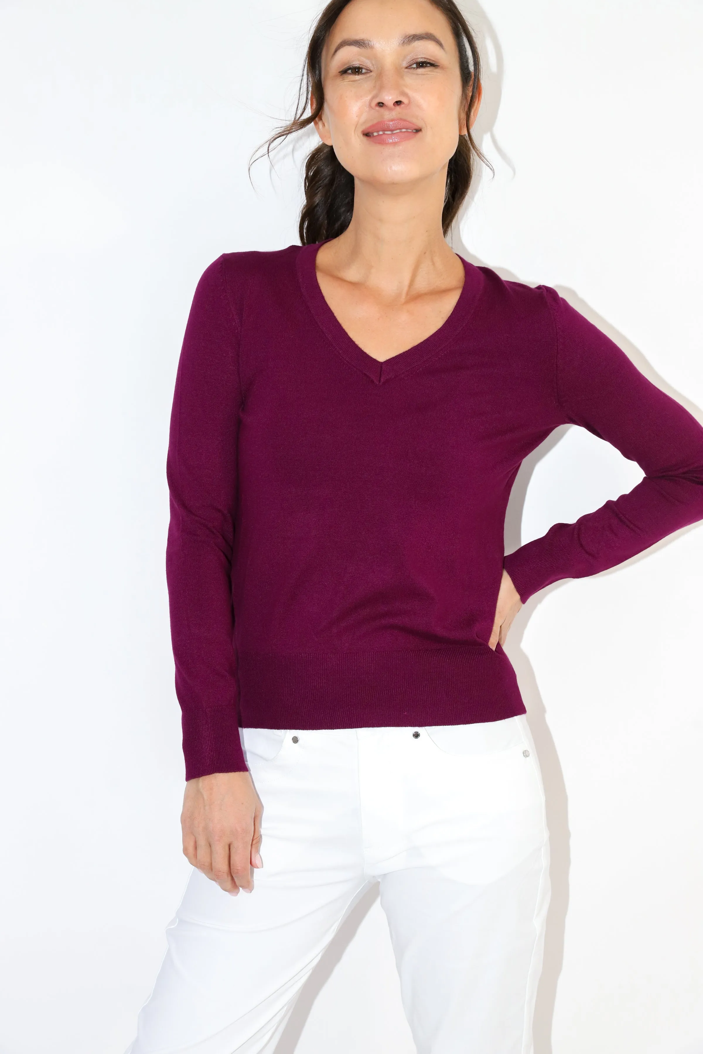 Vera V Neck Sweater