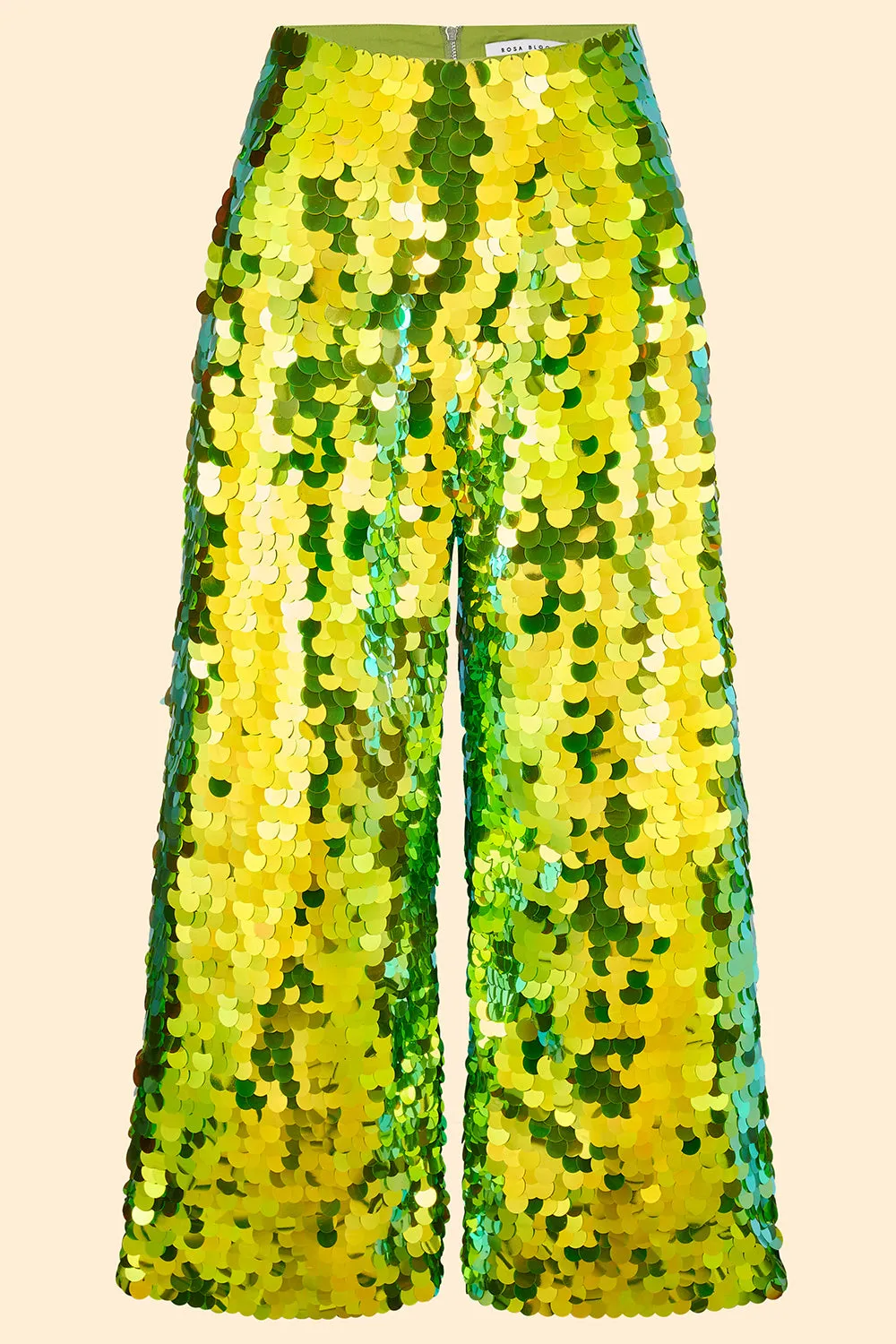 VIVIENNE SEQUIN TROUSERS - MANTIS