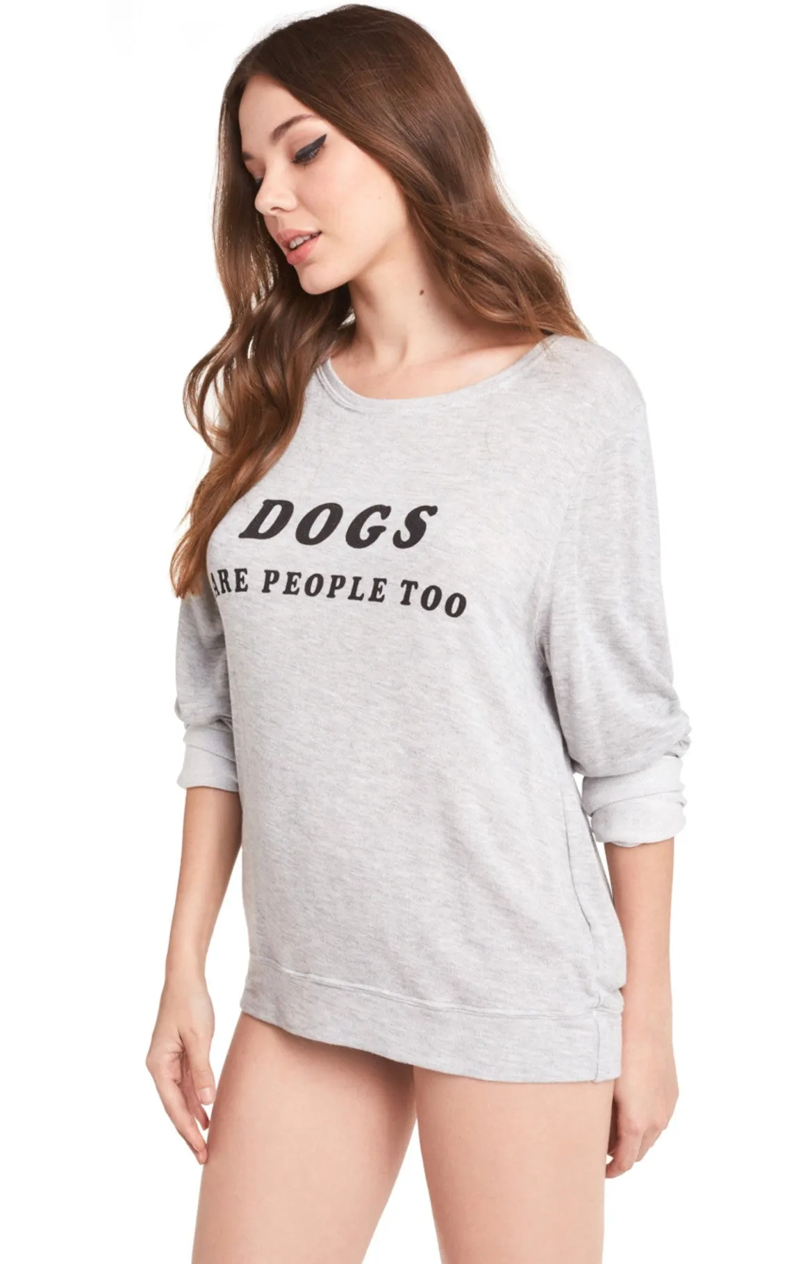 Wildfox Dogs Baggy Beach Jumper Sweater