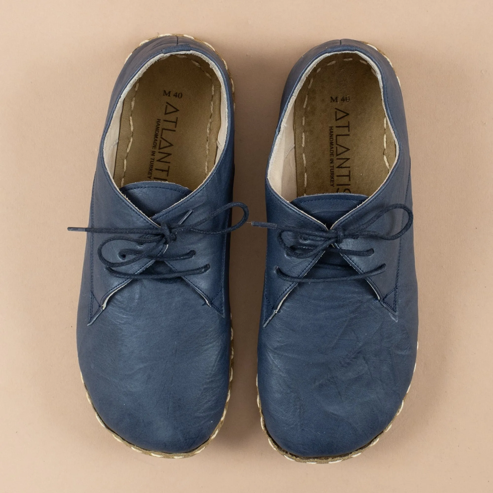 Women's Navy Oxfords