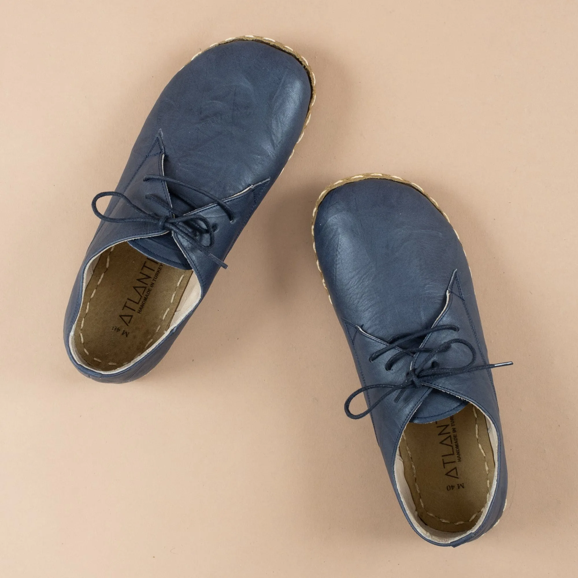 Women's Navy Oxfords